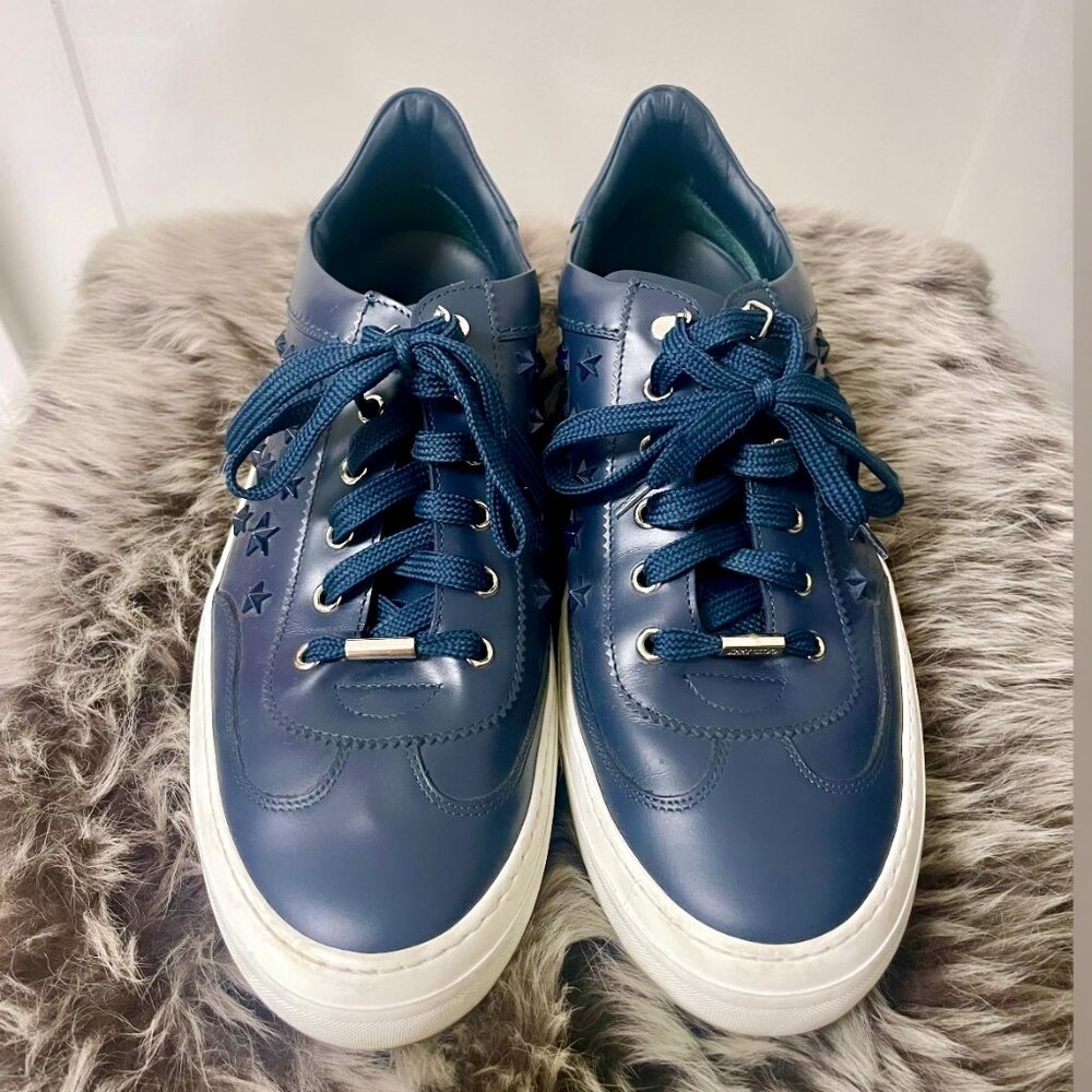 Mens Jimmy Choo Ace Sneakers Sz 44
